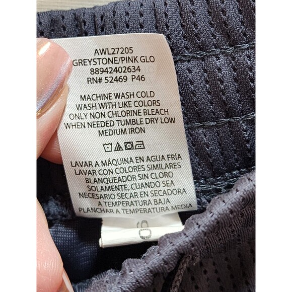 Athletic Works Womens Gray Pink XL Shorts Sporty Running Lightweight Gym Active - Picture 9 of 15